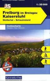 OUtdoorkarte Freiburg Breisgau Kaiserstuhl