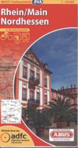 Radtourenkarte Rhein - Main - Nordhessen