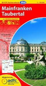 Radtourenkarte Mainfranken - Taubertal