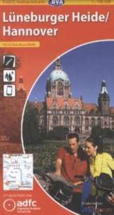 Radtourenkarte Lüneburger Heide - Hannover