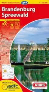 Radtourenkarte Brandenburg - Spreewald