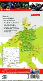 Radkarte Mosel Saarland