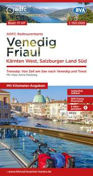 Radkarte Drau Venedig Friaul