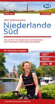 Radtourenkarte Niederlande Süd