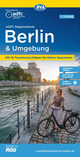 Regionalkarte Berlin und Umgebund