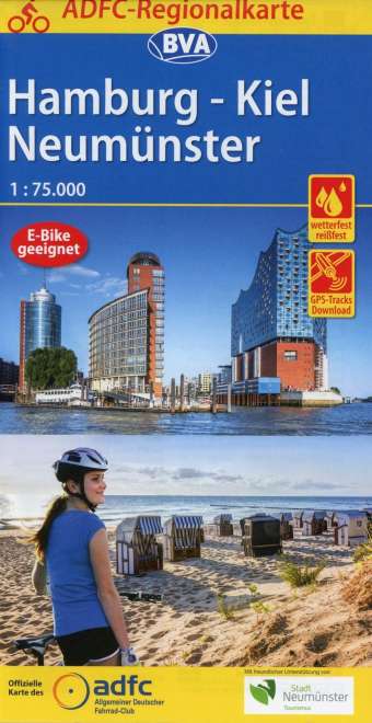Radkarte Hamburg Kiel