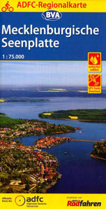 Radkarte Mecklenburgische Seenplatte