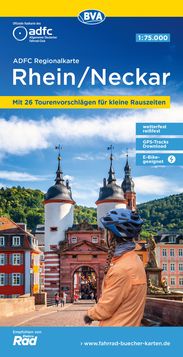 BVA Radwanderkarte Rhein/Neckar