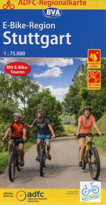 E-Bkke-Region Stuttgart Radtourenkarte