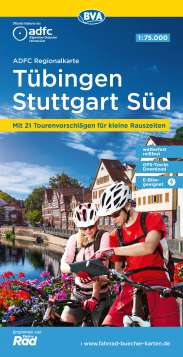 Radkarte Tübingen Reutlingen Stuttgard Süd