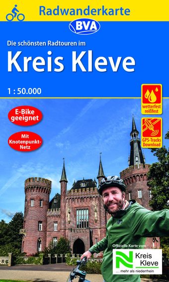 Radwanderkarte Kreis Kleve