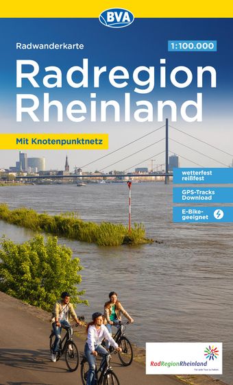 Radwanderkarte Rheinland