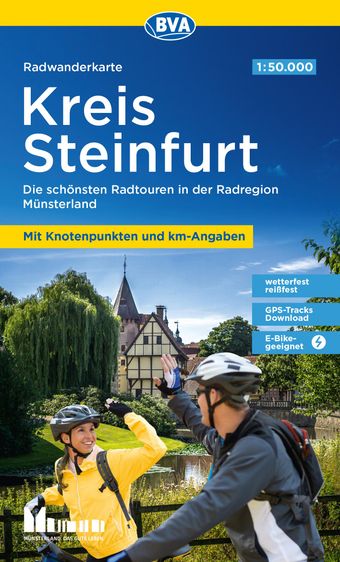 Radwanderkarte Kreis Steinfurt
