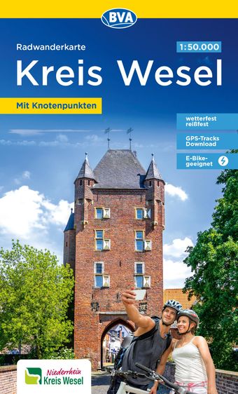 Radwanderkarte Wesel