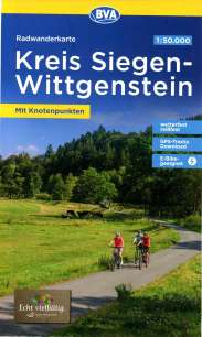 Radwanderkarte Siegen-Wittgenstein