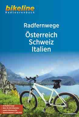 Bikeline Radfernwege Österreich Scheiz Italien