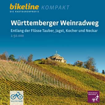 Bikeline Kompakt Württemberger Wein-Radweg