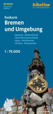 Bikeline Radkarte Bremen und Umgebung