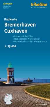 Radkarte Bremerhaven - Cuxhaven
