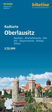 Bikeline Radkarte Oberlausitz