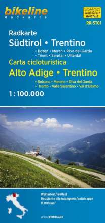 Bikeline Radkarte Südtirol Vinschgau