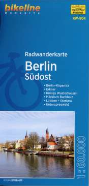 Radwanderkarte Bikeline Berlin Südost