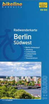 Bikelin Radwanderkarte Berlin Südwest