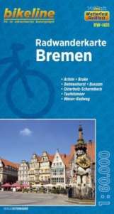 Radwanderkarte Bremen
