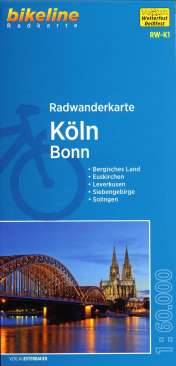 Radwanderkarte Köln Bonn