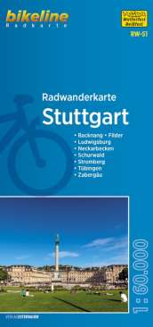 Radwanderkarte Stuttgart