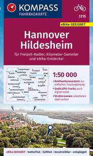 Kompass Radkarte Hannover Hildesheim