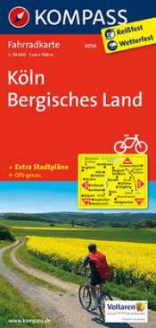 Kompass Radkarte Köln Bergisches Land