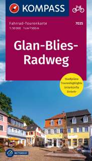 Kompass Radkarte Glan-Blies-Radweg