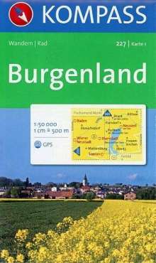 Kompass Karte Burgenland