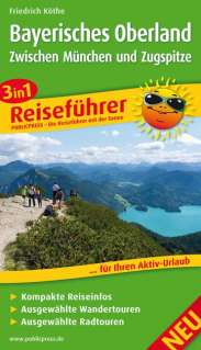 Bayerisches Oberland Radkarte