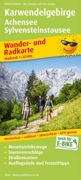 Publicpress Rad- und Wanderkarte

Karwendelgebirge - Achensee - Sylvenstein-Stausee