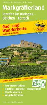 Publicpress Rad- und Wanderkarte

Markgräflerland
Staufen im Breisgau - Belchen - Lörrach