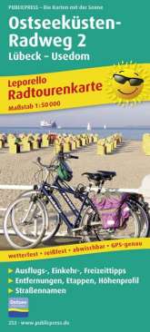 Publicpress Radtourenkarte

Ostseeküsten-Radweg 2
Lübeck - Usedom