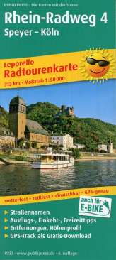 Publicpress Radtourenkarte

Rhein-Radweg 4
Speyer - Köln 