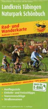 Publicpress Rad- und Wanderkarte

Landkreis Tübingen
Naturpark Schönbuch