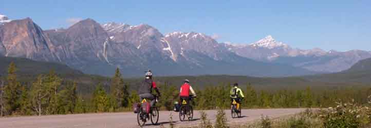 Radfahren in British Columbia Westkanada