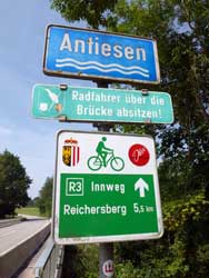 Antiesen Radweg