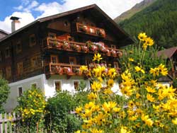 typisches Osttiroler Bauernhaus