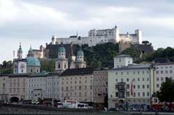 Salzburg mit der Burg